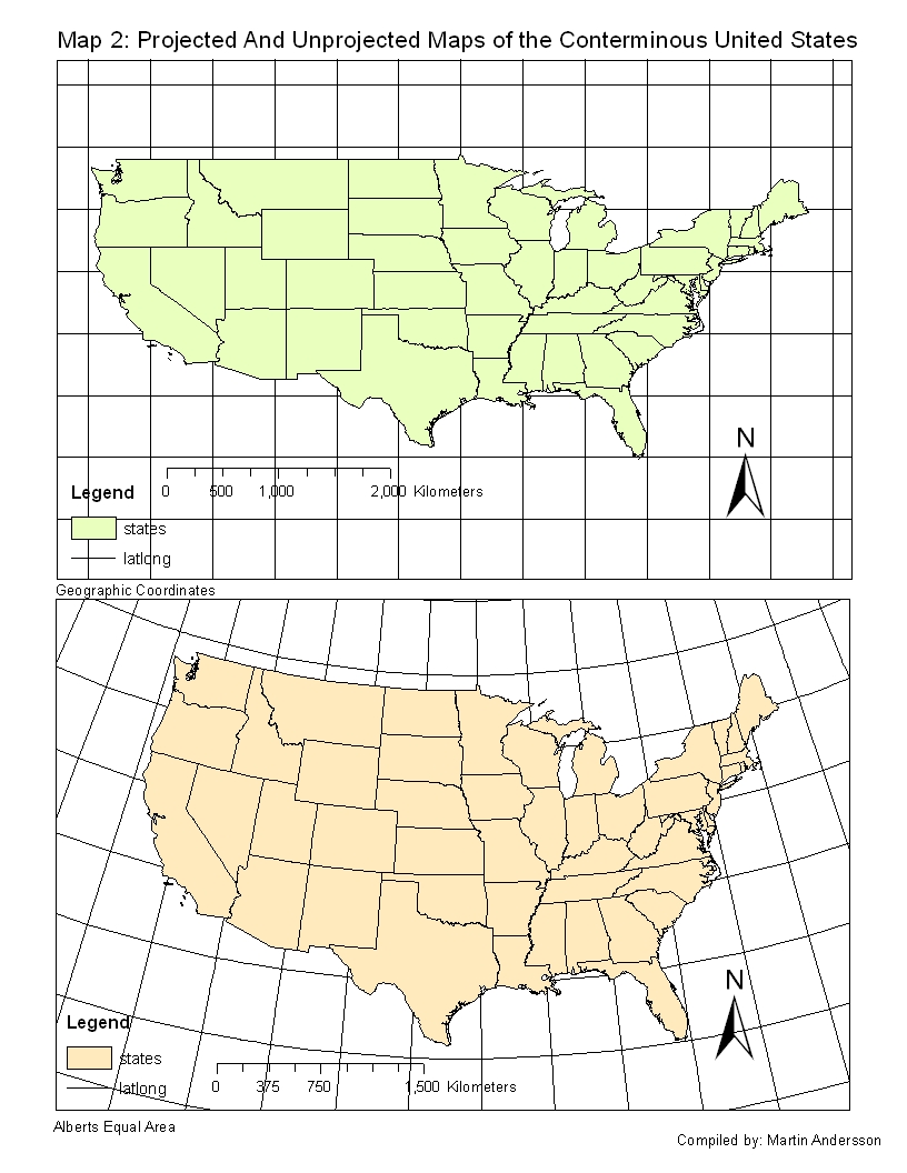 Martin's maps of the US