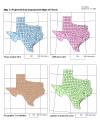 Maps of Texas