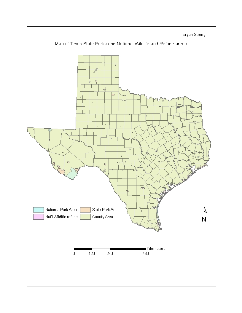 Bryan Strong, Map of the Week, Lab 1