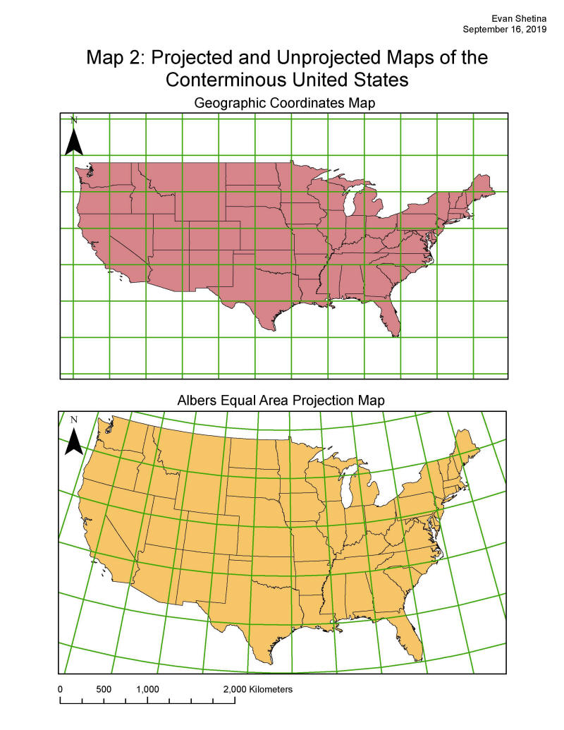 Shetina Lab2 USA Projection Maps 